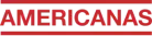 Americanas logo in red with a bold wordmark and underline
