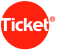 Ticket icon: red circular badge with the word 'Ticket' inside
