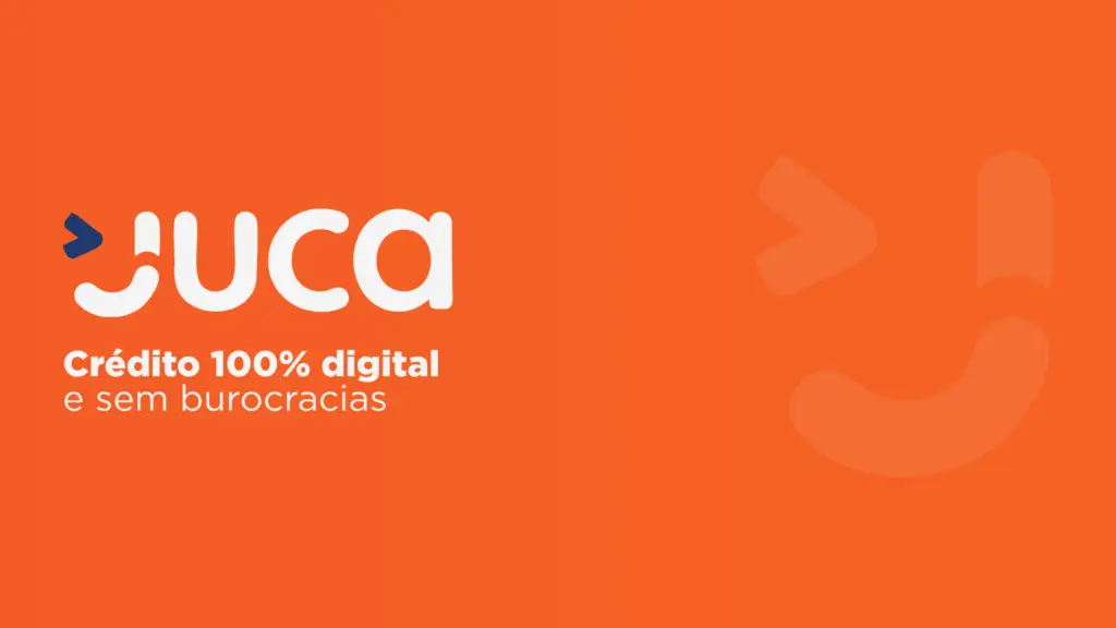 Brand banner showing the 'Hoca' logo with the slogan 'Crédito 100% digital e sem burocracias' on an orange background.